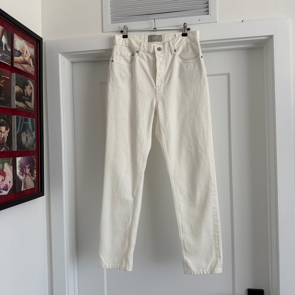 Everlane The ’90s Cheeky Jean – Size 27 Regular – Off-White